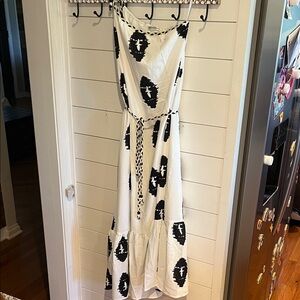 Ecowish white one shoulder dress